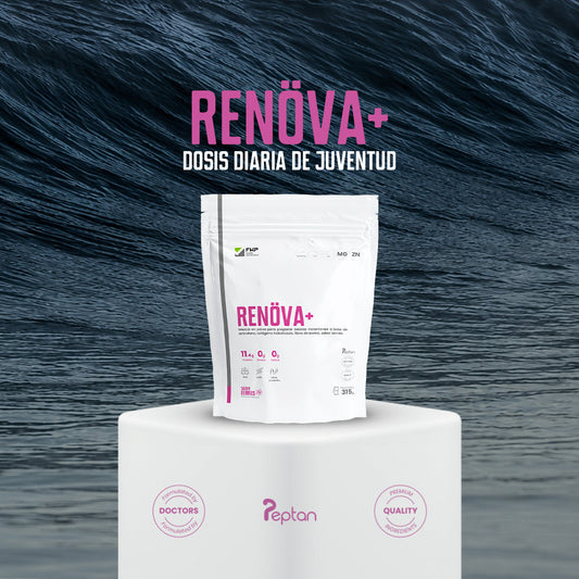 RENÖVA+ DOYPACK | Colágeno Hidrolizado con Biopéptidos Activos, Resveratrol y Coenzima Q10
