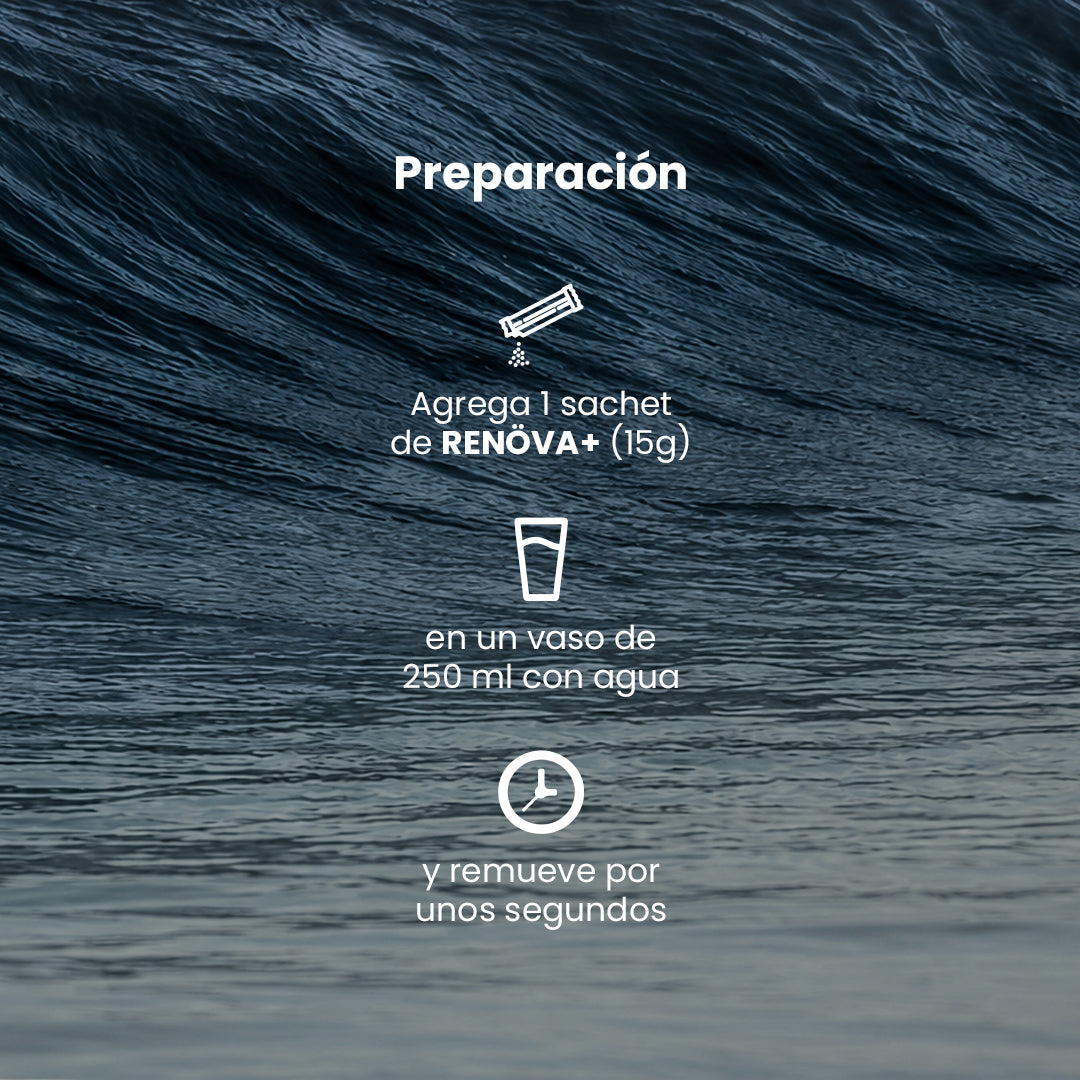 RENÖVA+ DOYPACK | Colágeno Hidrolizado con Biopéptidos Activos, Resveratrol y Coenzima Q10