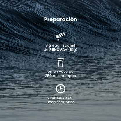 RENÖVA+ DOYPACK | Colágeno Hidrolizado con Biopéptidos Activos, Resveratrol y Coenzima Q10